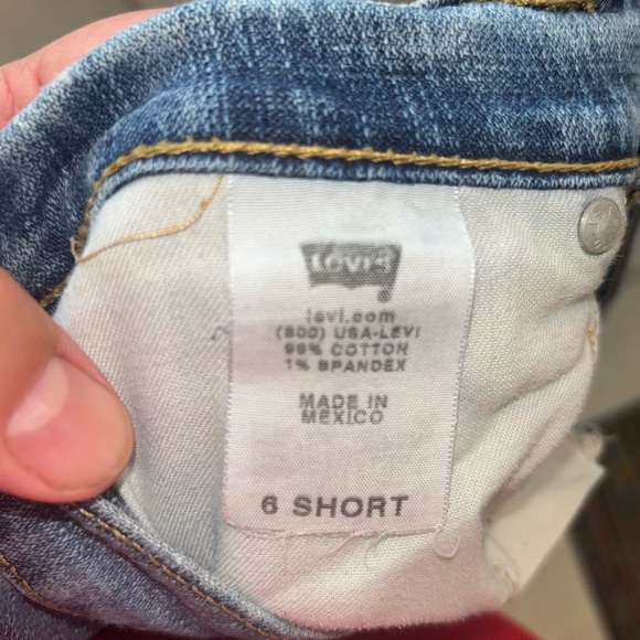 👖 Levi’s 505 Straight Leg Jeans - Size 6 Short - Medium Wash - Picture 5 of 5